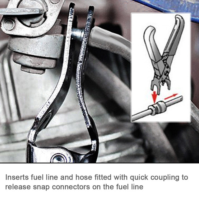 3PCS Fuel Line Disconnect Removal Pliers Set Car Automotive Water Hose Fuel  Pipeline Clamp Pliers Stripping